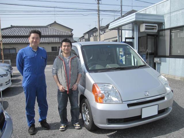 本日の納車　ホンダ　モビリオ