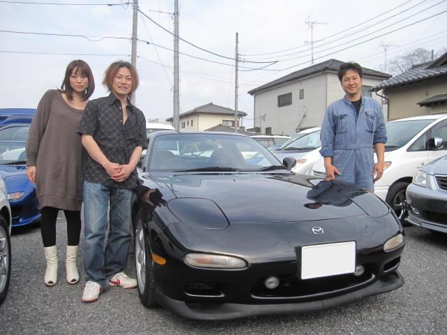 RX-7 タイプＲＳ　黒　納車の巻